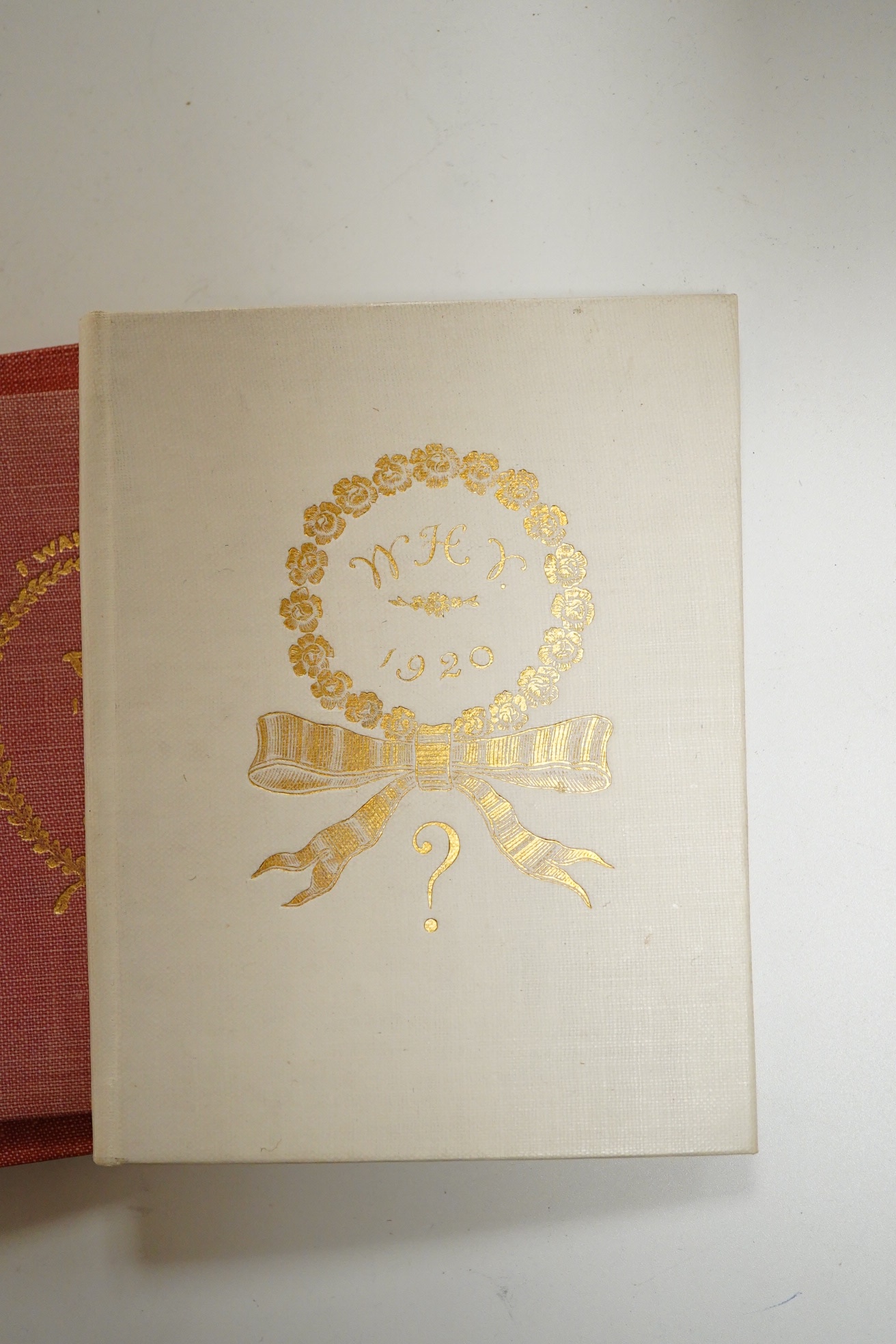 Salomons, Sir David Lionel - (New Year Keepsakes, issued to friends), for 1918-22, 1924 and 1926 - Flight by Aeroplane; 